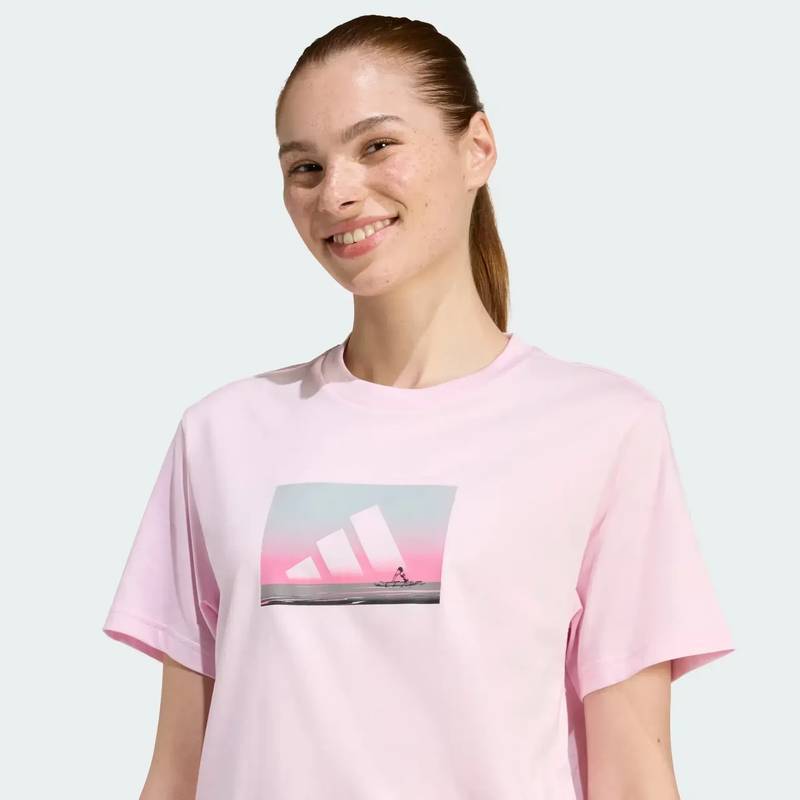 Футболка жіноча Outdoor Adventure Graphic Adidas JZ7892, рис. 4