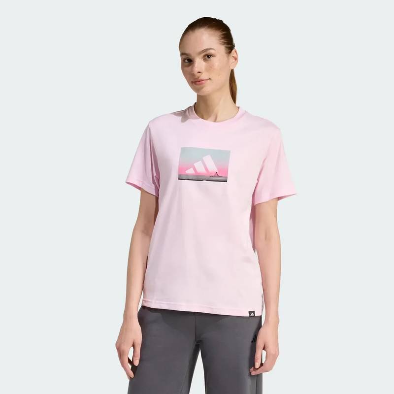 Женская футболка Outdoor Adventure Graphic Adidas JZ7892, рис. 0