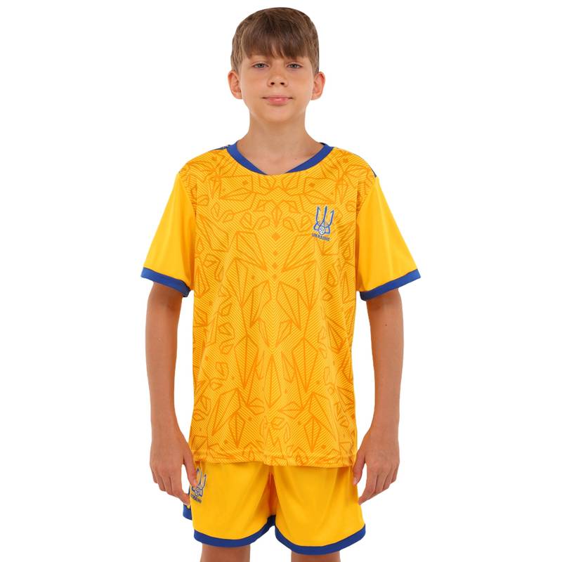 Форма футбольная детская с символикой сборной УКРАИНА 2026 CO-00130, рис. 0