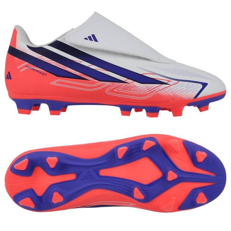 Детские бутсы Аdidas F50 Club Hyperfast Velcro FG/MG KK1333, рис. 0