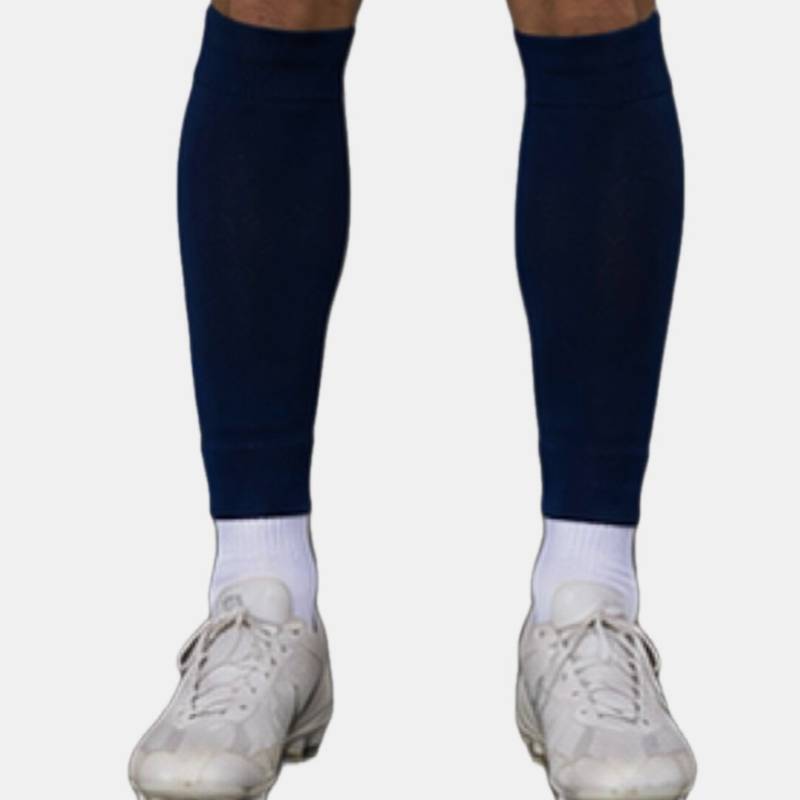 Гетри футбольні без лого обрізані FC TEAM т.сині S2626-699, рис. 1