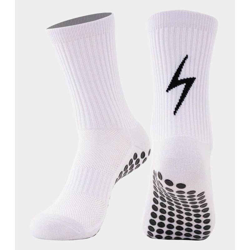 Футбольні шкарпетки для спорту-фітнес TruSox (білі) G002/lightning, рис. 0