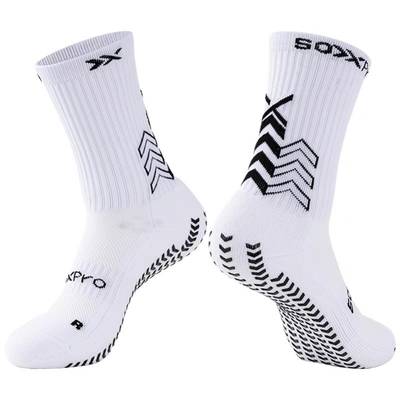 Футбольные носки для спорта SoxPro TruSox (белые) G014/1/P