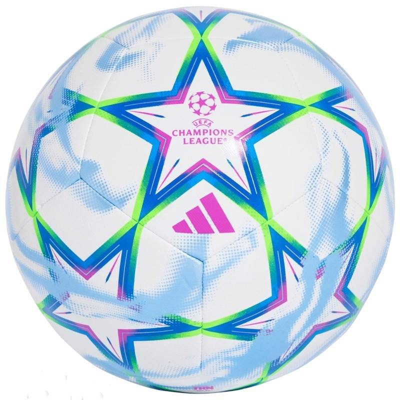 Футбольный мяч Adidas Ucl White/Light Blue KZ2981, рис. 0