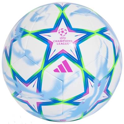 Футбольний м'яч Adidas Ucl White/Light Blue KZ2981
