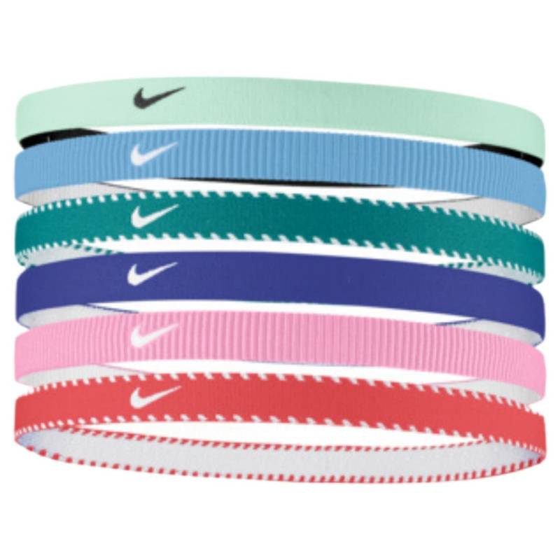 Пов'язки на голову Nike Y FLEX CLASSIC HEADBANDS 6PK ARCTIC N.101.1929.320.OS, рис. 0