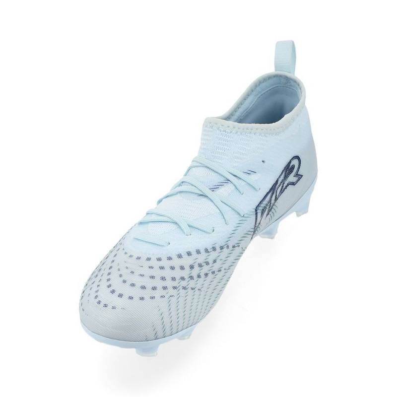 Футбольные детские бутсы Puma Future 9 Match Fg/Ag Light Blue 108721-03, рис. 3