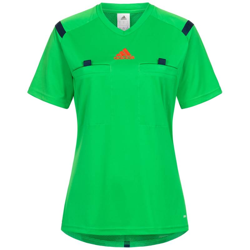 Футболка для судді Adidas Referee (зелена) G77227, рис. 0