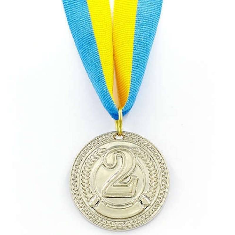 Медаль спортивная с лентой CELEBRITY C-6406-2, рис. 0