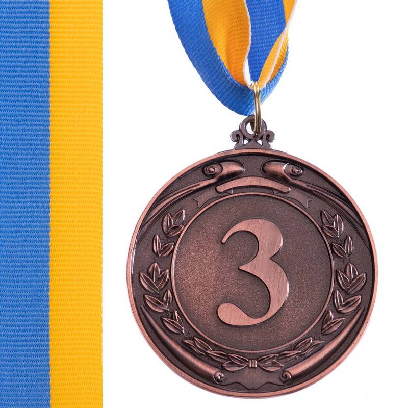 Медаль LIDER (d-6,5см, 38g) 3-бронза C-6862-3, рис. 0