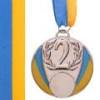 Медаль спортивна START d-6,5 см C-4339 місце 2-срібло (метал, 40g, на стрічці), прев. 0