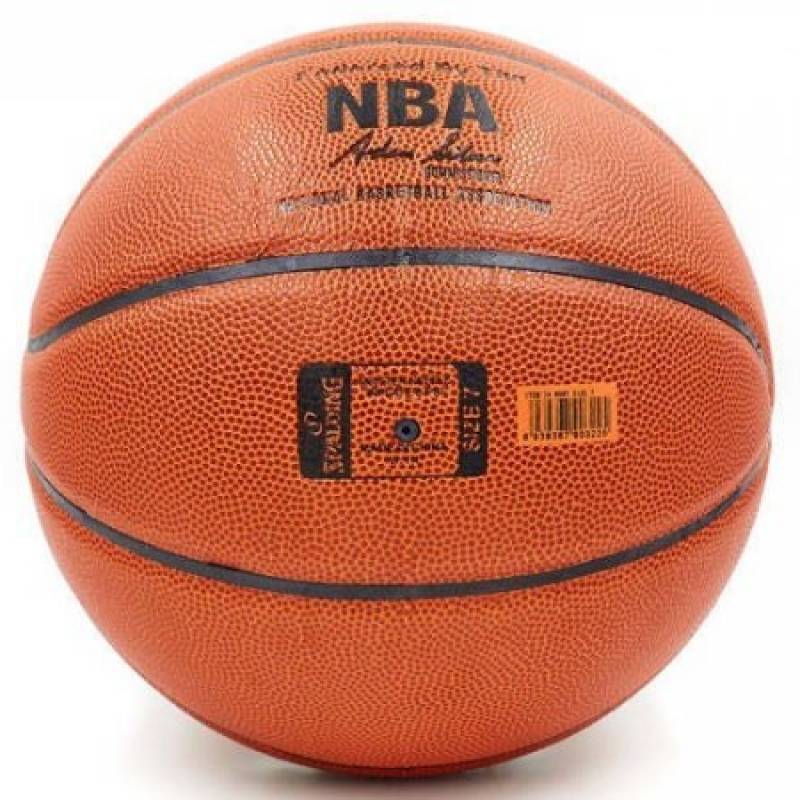 М'яч баскетбольний PU №7 SPALD BA-4256 NBA WIDE CHANEL, рис. 2