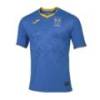 Футболка игровая сборной Украины по футболу Joma синяя сезон 2020-2021 FFU101012.20, прев. 0