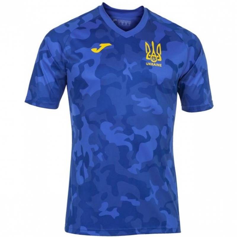 Футболка тренувальна збірної України Joma синя K1 FFU201012.20, рис. 0