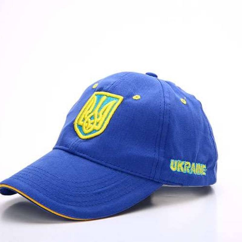 Кепка дитяча Україна з вибитим гербом синя CO-1 928, рис. 0
