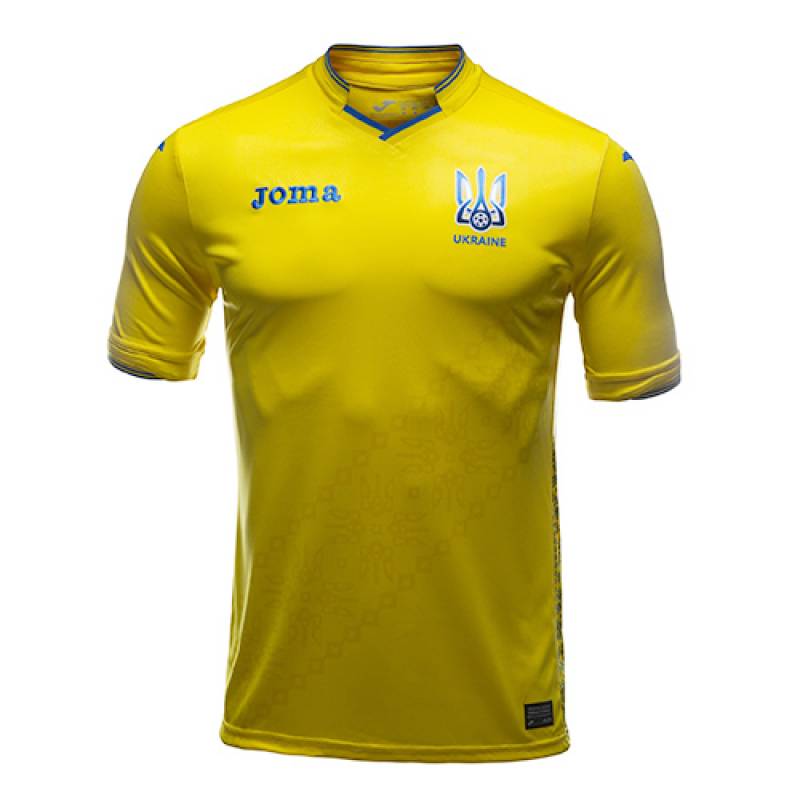 Футболка игровая Joma сборной Украины FFU101011.18, рис. 0