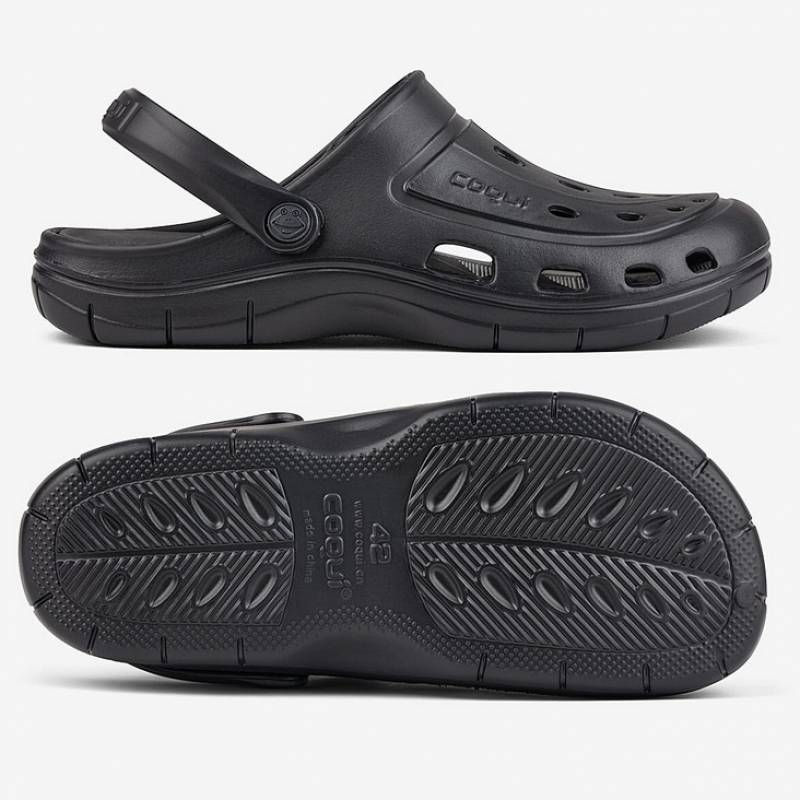 Сабо COQUI 6351 Black/Antracit 2018, рис. 0