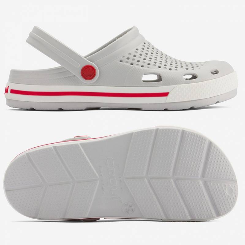 Сабо COQUI 6403 Khaki grey/White , рис. 0
