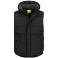 Утеплений жилет унісекс з капюшоном Lemon & Soda LEM3795-BK, прев. 0