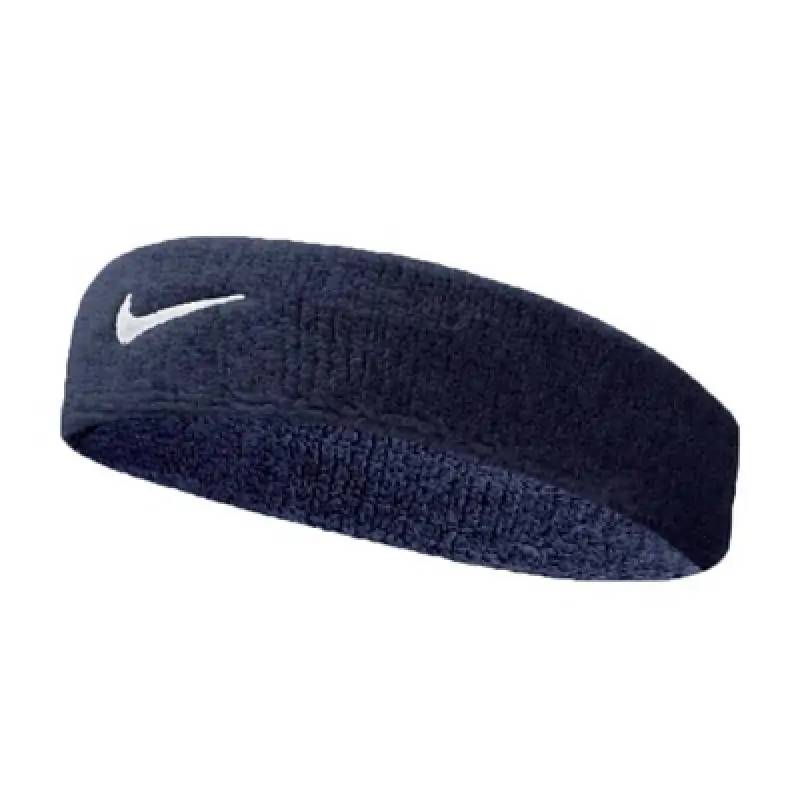 Махрова пов'язка на голову Nike N.101.2407.463.OS темносиній, рис. 0