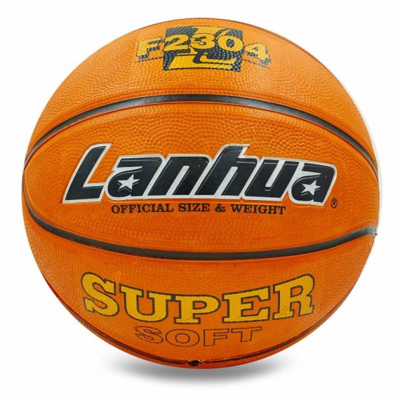 М'яч баскетбольний резиновий №7 LANHUA F2304 Super soft, рис. 0