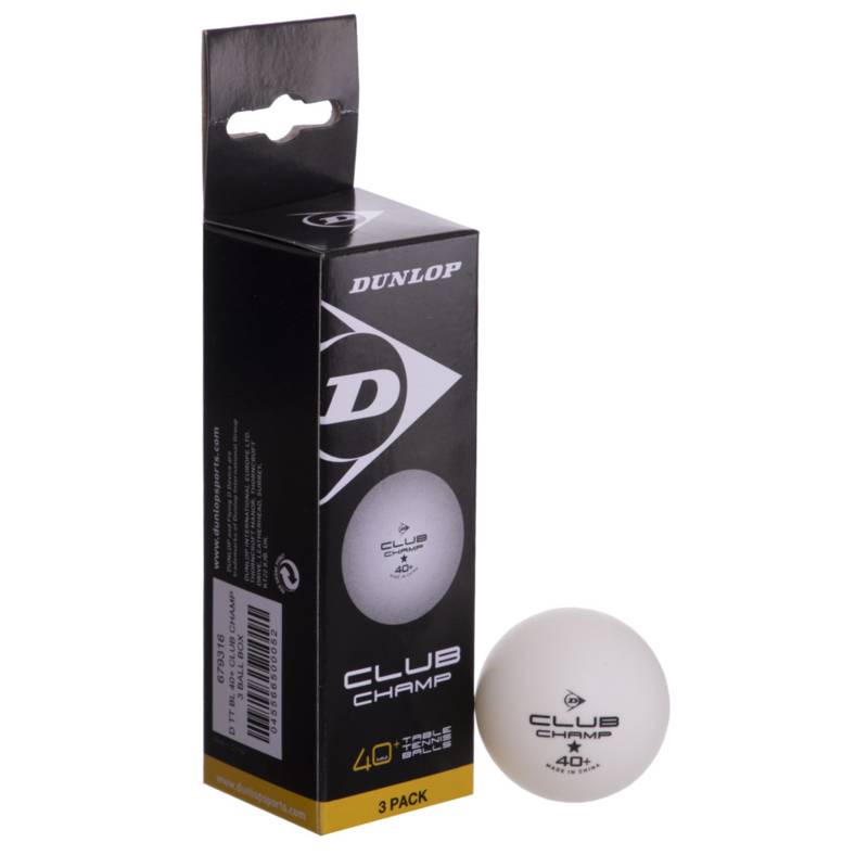 Кульки для настольного тенісу Dunlop MT-679320, рис. 0