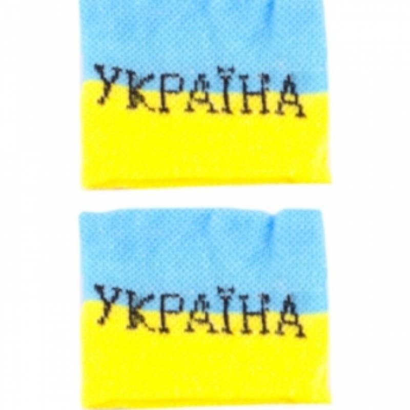 Фанатський напульсник в національних кольорах 