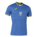Футболка Joma сборной Украины по футболу синяя AT102404A709 сезон 2020-2024 с картой, прев. 2