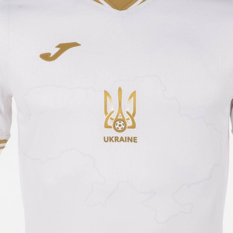 Футболка Joma сборной Украины по футболу AT102404A200 сезон 2020-2021 с картой, рис. 1