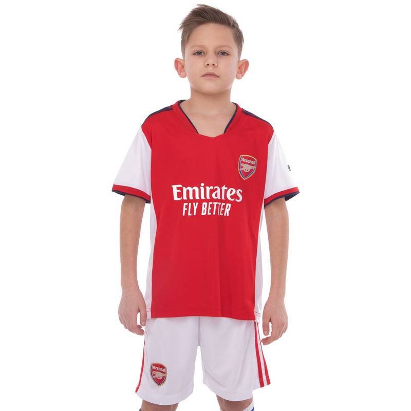Форма футбольная детская ARSENAL CO-3749 домашняя 2022 красный-белый, рис. 3