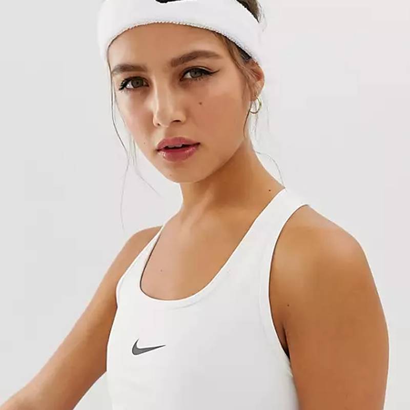 Комплект Nike повязка + напульсники (белый) NNN07-NNN04-100, рис. 1