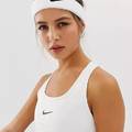 Комплект Nike повязка + напульсники (белый) NNN07-NNN04-100, прев. 1