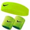 Комплект Nike пов`язка + напульсники (неон) NNN07-NNN04-702, прев. 0