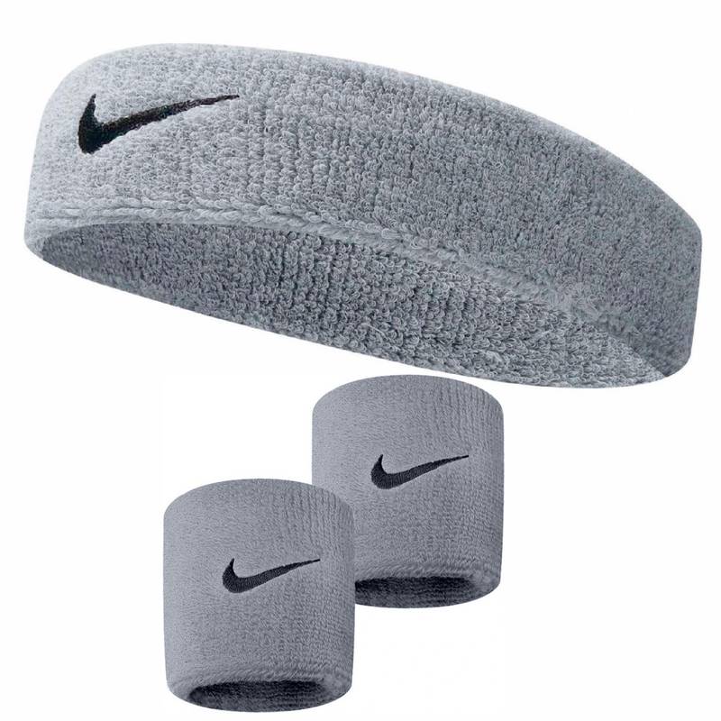 Комплект Nike Повязка + напульсники (серый) NNN07-NNN04-051, рис. 0