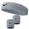 Комплект Nike Повязка + напульсники (серый) NNN07-NNN04-051, прев. 0
