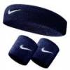 Комплект Nike пов`язка + напульсники (темно-синій) NNN07-NNN04-416, прев. 0
