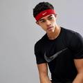 Комплект Nike Повязка + напульсники (красный) NNN07-NNN04-601, прев. 3