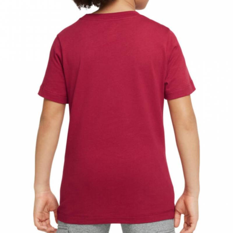 Футболка подростковая Nike LFC B NK SWOOSH TEE красная DJ1535-608, рис. 1