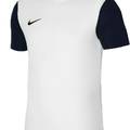 Футболка подростковая Nike Y NK DF TIEMPO PREM II JSY SS бело-черная DH8389-100, прев. 1