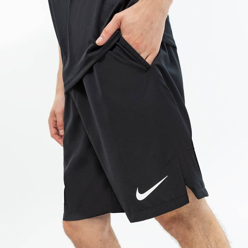 Шорты классика Nike M Nk Df Flx Wvn 9In Short черные DM6617-010, рис. 0