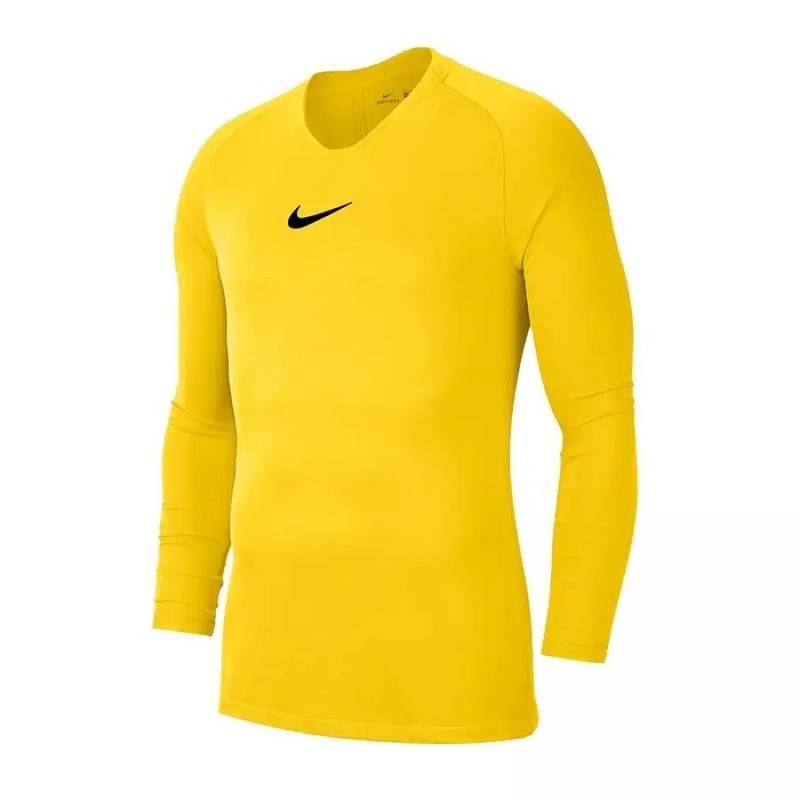 Термобелье футболка Nike M NK DF PARK 1STLYR JSY LS желтая AV2609-719, рис. 0