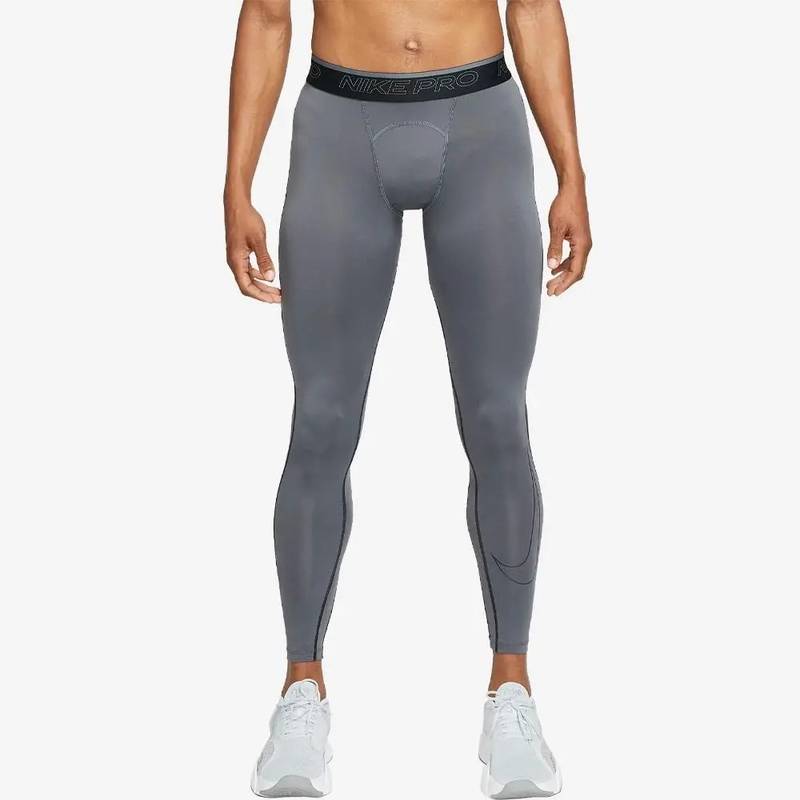 Лосины спортивные Nike M NP DF TIGHT серые DD1913-068, рис. 0