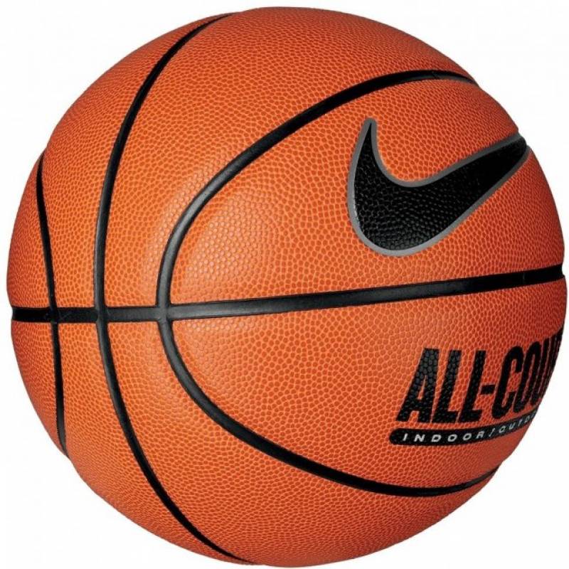 Баскетбольний м'яч Nike All Court (розмір 7, коричневий) N.100.4369.855.07, рис. 1