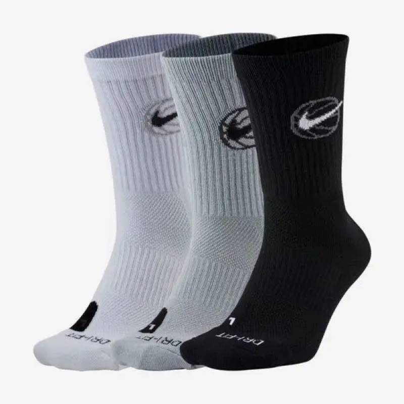 Шкарпетки Nike Everyday Crew Basketball DA2123-902 (3 пари), рис. 0