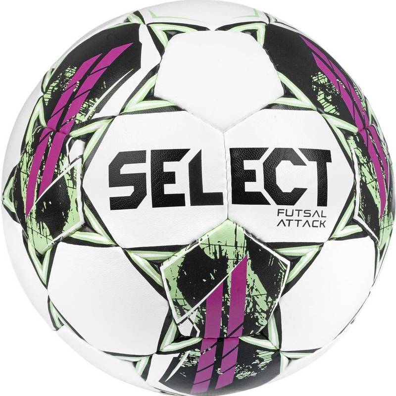 Футзальний м'яч Select Futsal Attack v22 біло-рожевий 1073460559-107346-4, рис. 0