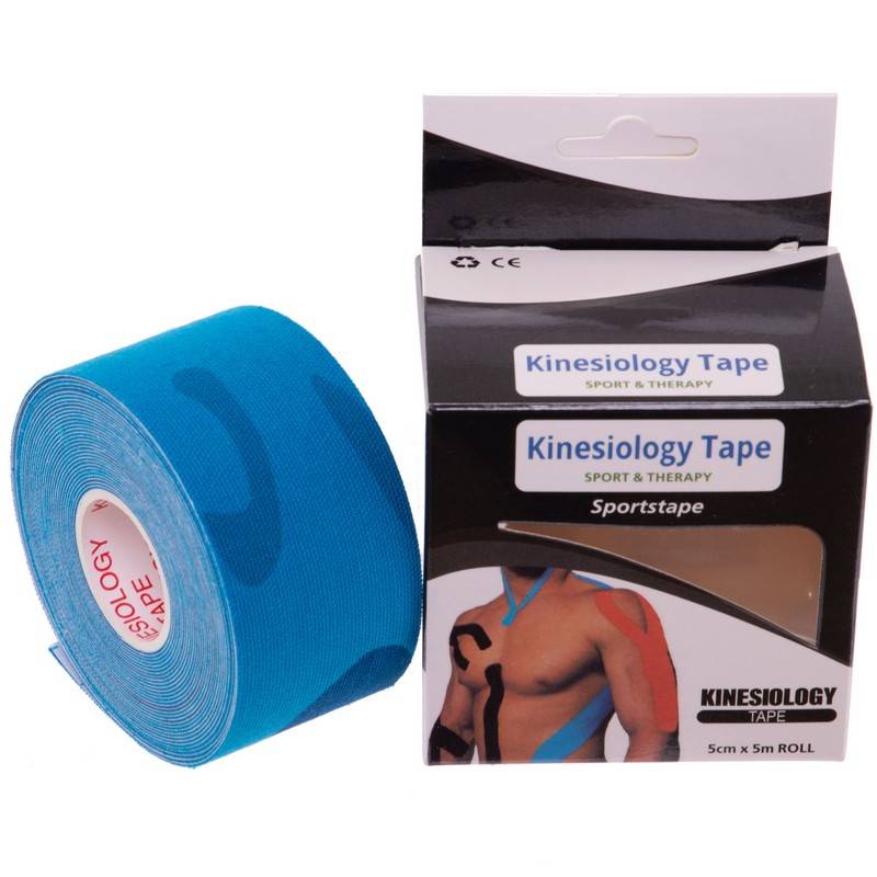 Кінезіо тейп (Kinesio tape) SP-Sport BC-0474-3_8 розмір 3,8 смх5м кольори в асортименті, рис. 2