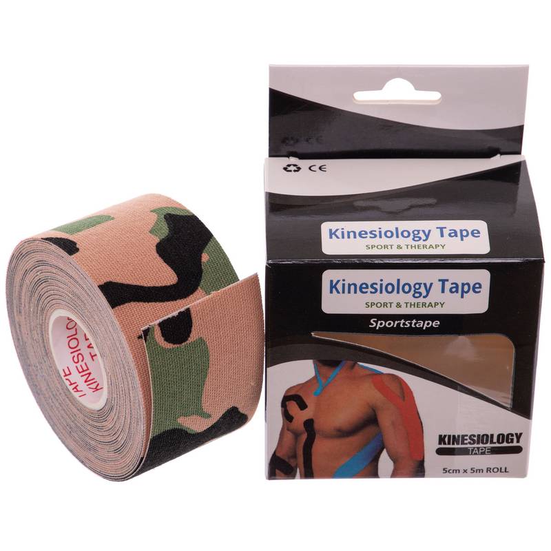Кінезіо тейп (Kinesio tape) SP-Sport BC-0474-3_8 розмір 3,8 смх5м кольори в асортименті, рис. 0