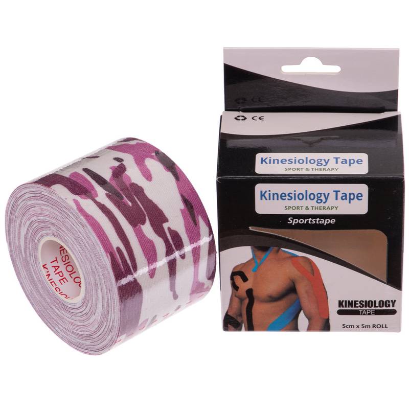 Кинезио тейп (Kinesio tape) SP-Sport BC-0474-5 размер 5смх5м, рис. 0