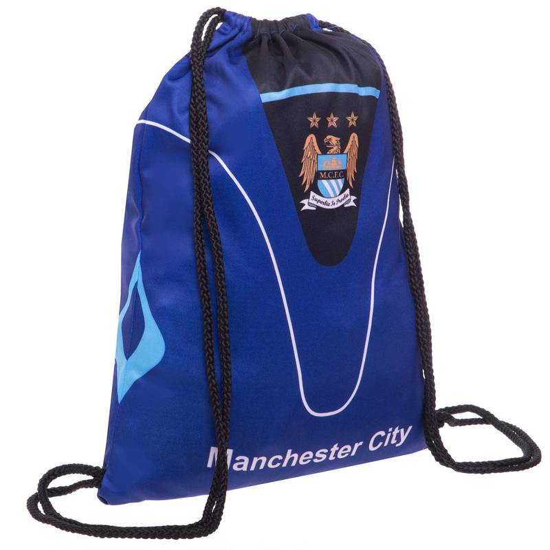 Рюкзак-мішок GA-4433-3 MANCHESTER CITY синьо-чорний, рис. 0