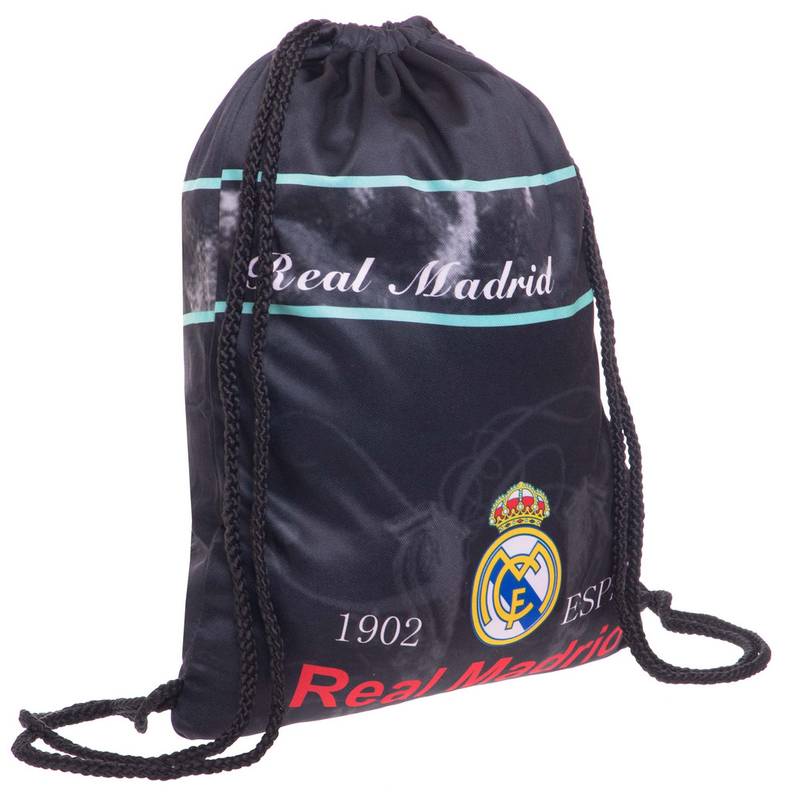 Рюкзак-мішок GA-4433-6 REAL MADRID чорний-червоний, рис. 0